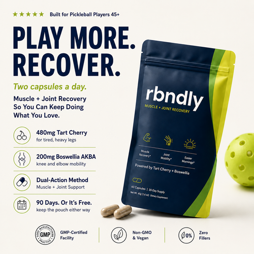 Pickleball Recovery Formula